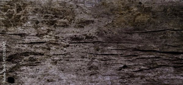 Fototapeta Old wooden floor with a beautiful texture.