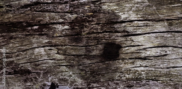 Fototapeta Old wooden floor with a beautiful texture.