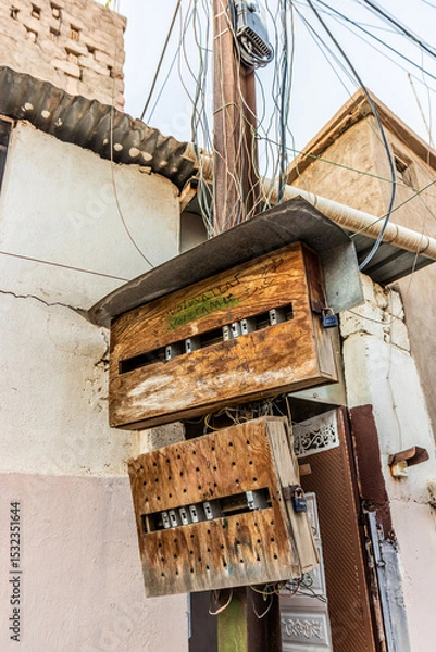 Obraz Circuit breakers in Alqosh village, Kurdistan Region of Iraq