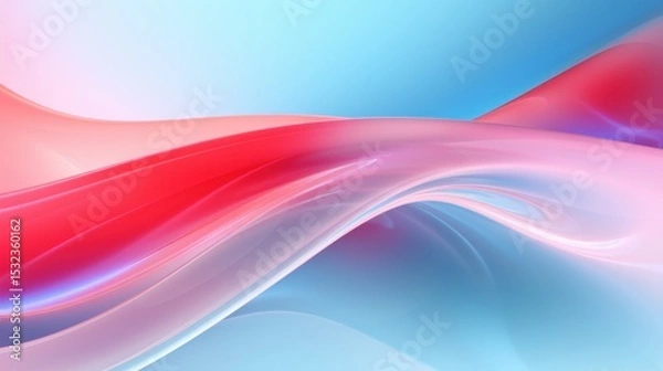 Fototapeta Free abstract dark background minimal futuristic vibrant glowing wave architectural space wallpaper backdrop