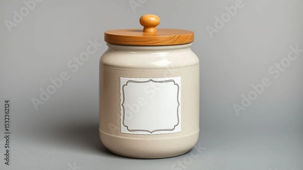 Obraz White background isolated glass containers of milk, sugar, and salt