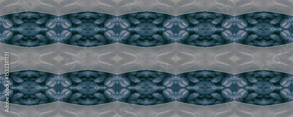 Fototapeta Seamless background. Modern style. Seamless ornament. Decoration. Creative background. Seamless texture. Abstract background. Abstract texture. Duplicate elements. Texture for wallpaper and fabric