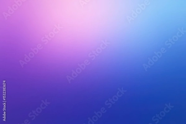 Obraz Subtle blue-purple ombre, minimalist gradient background, pastel, blue