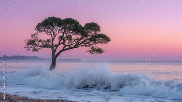 Obraz tree in the morning