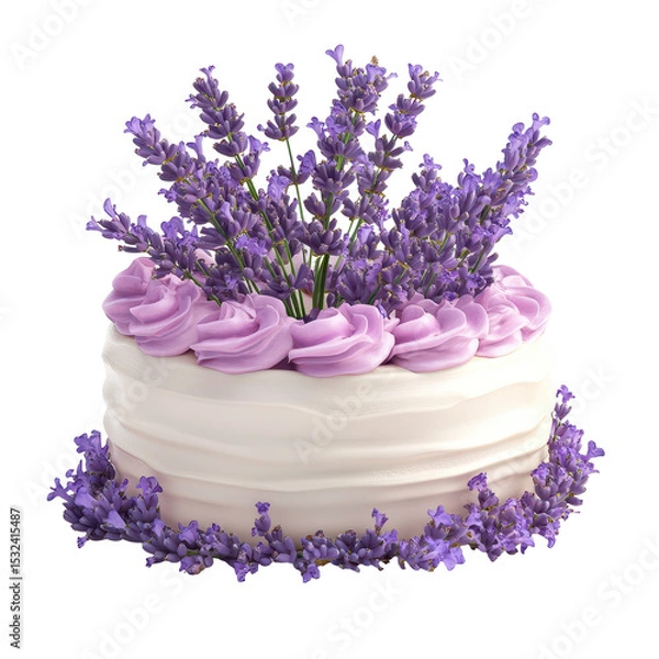Fototapeta Lavender, Lavender in Provence , isolated on transparent background