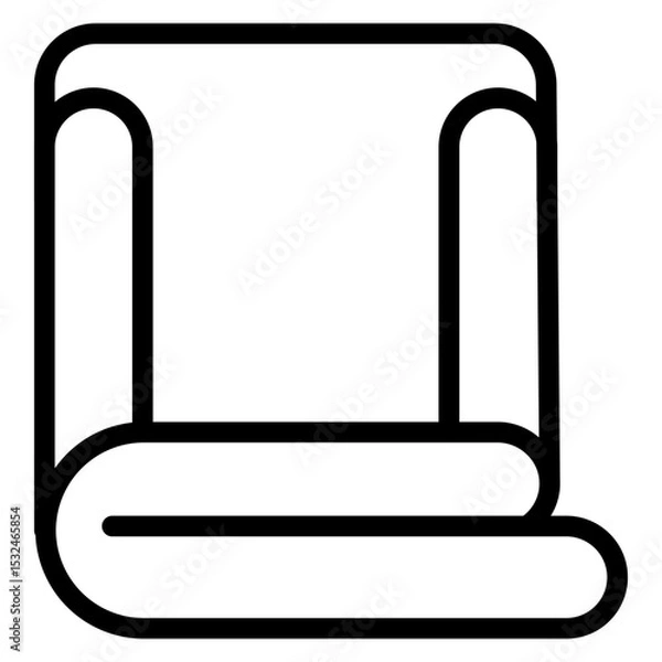 Obraz Vector Design Blanket Icon Style