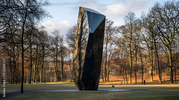 Fototapeta The Monolith sculpture in Frogner Park - Oslo
