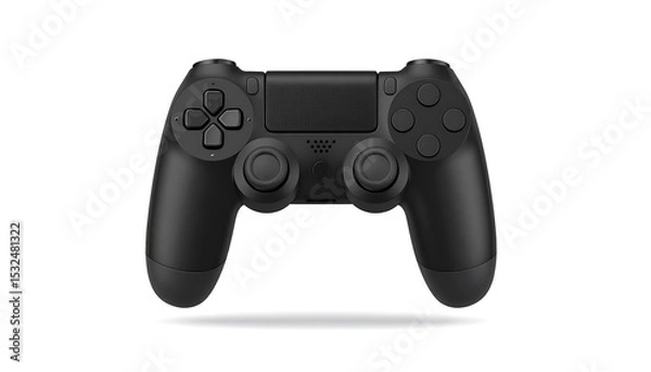 Fototapeta Black game controller