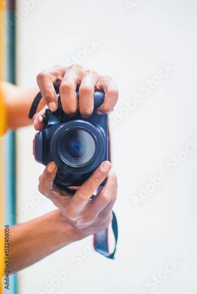 Obraz photographer in action