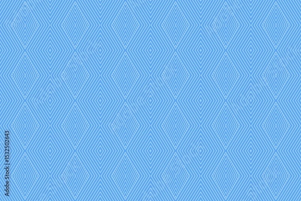 Fototapeta Abstract geometrical textures. Blue geometric seamless pattern. Bright background with modern for wallpaper, textile, label, banner, cover, babies, kid, wrapping paper, packaging, print, fabric,etc.
