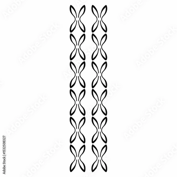 Fototapeta set of abstract vector patterns