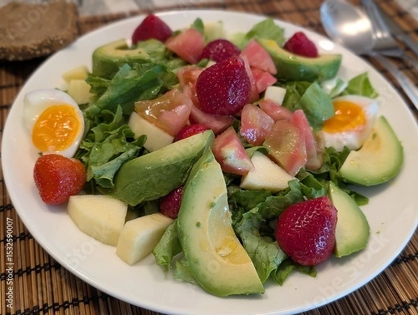 Obraz fresh fruit salad