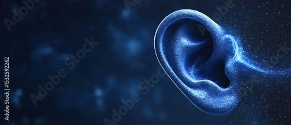 Obraz 3D Human Ear