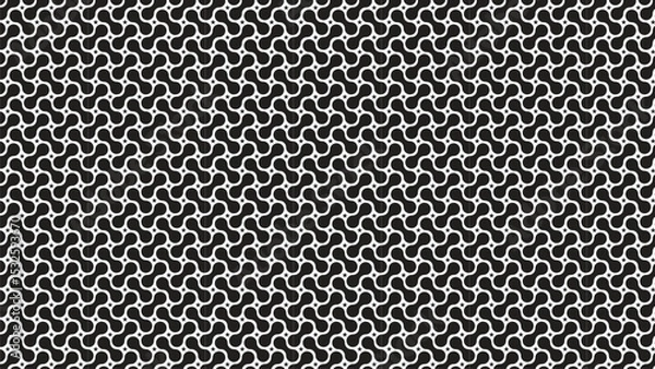 Fototapeta black and white seamless pattern