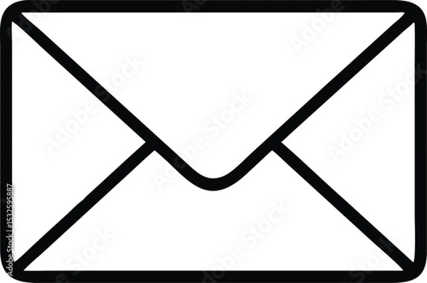 Fototapeta Mail icon set. Email icon. Vector illustration