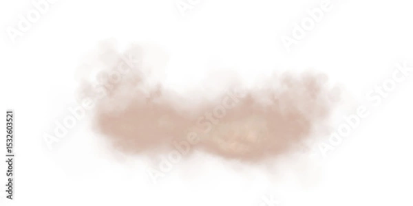 Obraz Incredible and Beautiful Chocolate Brown Smoke Background. A Stunning Magical Vapor and Fog Effect That Captivates You