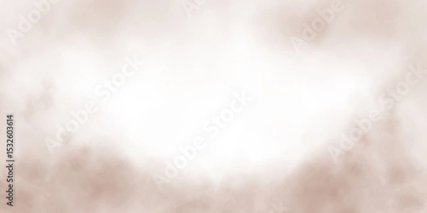 Obraz Incredible and Beautiful Chocolate Brown Smoke Background. A Stunning Magical Vapor and Fog Effect That Captivates You