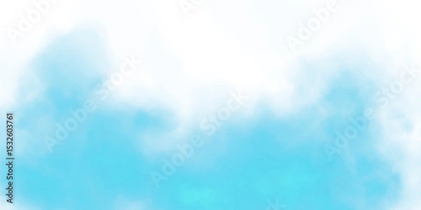 Obraz Incredible and Beautiful Blue Smoke Background. A Stunning Magical Vapor and Fog Effect That Captivates You
