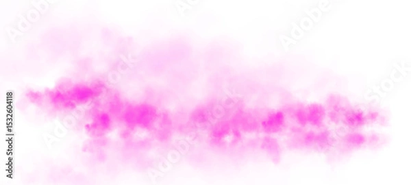 Obraz Incredible and Beautiful Pink Smoke Background. A Stunning Magical Vapor and Fog Effect That Captivates You
