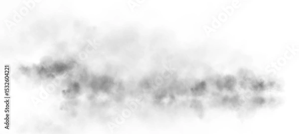 Obraz Incredible and Beautiful Black Smoke Background. A Stunning Magical Vapor and Fog Effect That Captivates You