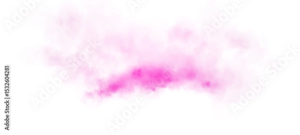 Obraz Incredible and Beautiful Pink Smoke Background. A Stunning Magical Vapor and Fog Effect That Captivates You