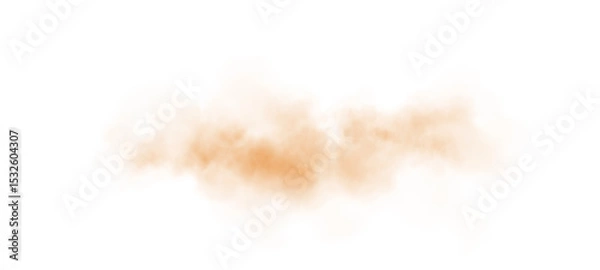 Obraz Incredible and Beautiful Orange Smoke Background. A Stunning Magical Vapor and Fog Effect That Captivates You