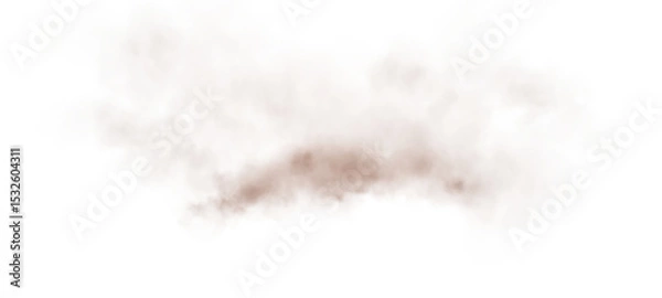 Obraz Incredible and Beautiful Chocolate Brown Smoke Background. A Stunning Magical Vapor and Fog Effect That Captivates You