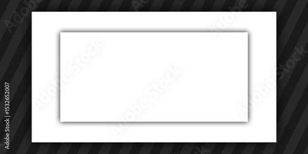 Obraz blank photo frame