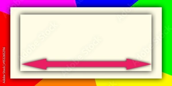 Obraz abstract colorful background with copyspace