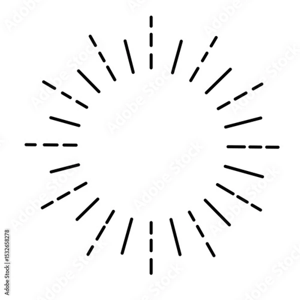 Obraz 太陽光線あしらい