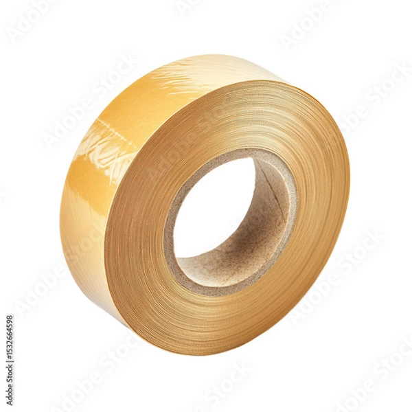 Fototapeta Masking Tape, Close-up of a roll of masking tape, isolated on transparent background