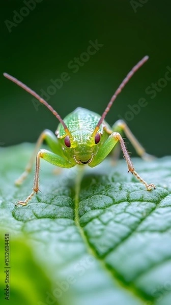Fototapeta bug on a leaf