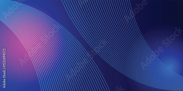 Fototapeta Premium Abstract dark blue abstract background Vector Ilustration