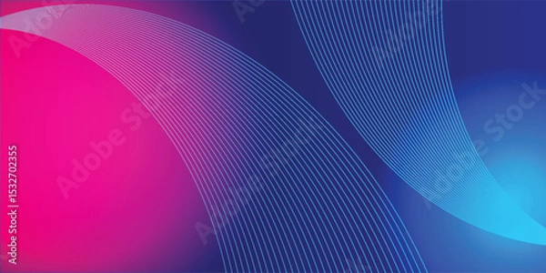 Fototapeta Premium Abstract dark blue abstract background Vector Ilustration