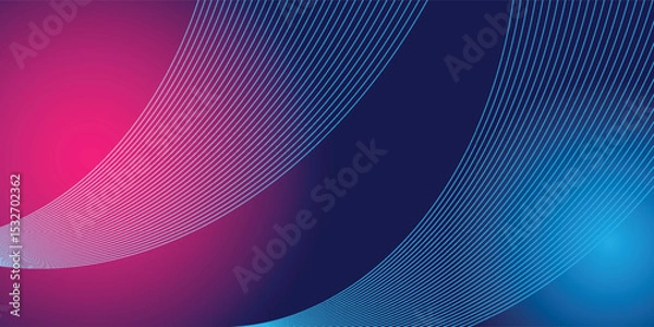 Fototapeta Premium Abstract dark blue abstract background Vector Ilustration