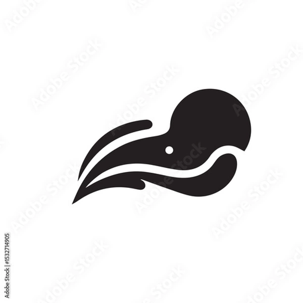 Fototapeta vector illustration of an abstract 