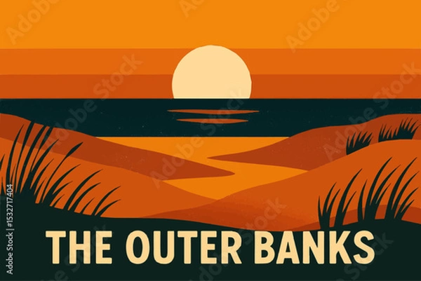 Obraz Outer Banks Horizon

