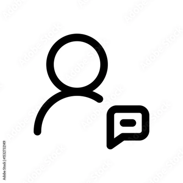 Obraz Chat icon