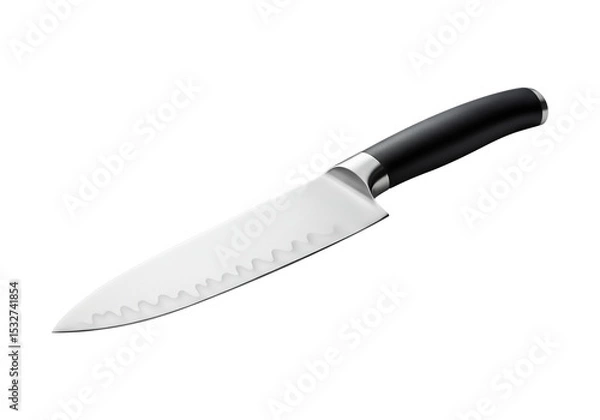 Obraz High-Quality Chef's Knife Precision-Forged Blade for Culinary Excellence