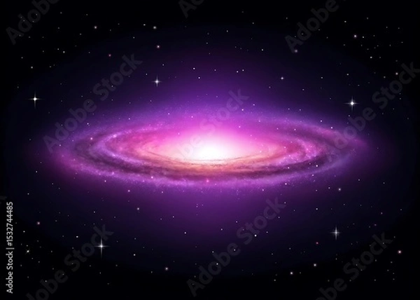 Fototapeta space galaxy in space background