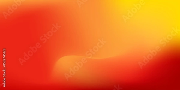 Fototapeta Soft textured red and yellow gradient color. background for banner, wallpaper, landing page, poster.
