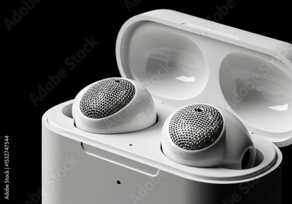 Obraz High-Fidelity Wireless Earbuds Immersive Audio Experience in a Sleek Design