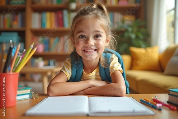 Fototapeta Education and Learning Tools for Back to School