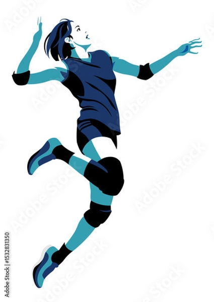 Obraz 女子バレーボール選手