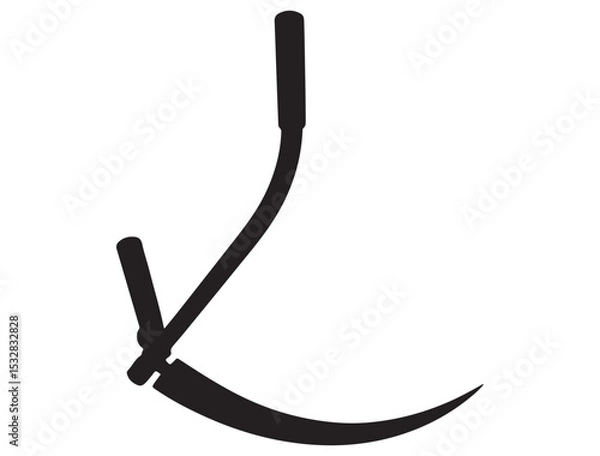 Obraz GARDEN TOOL SILHOUETTE