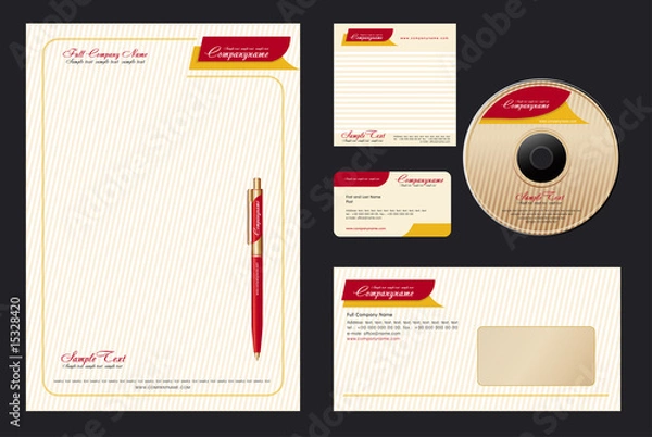 Obraz Corporate Vector Business Template