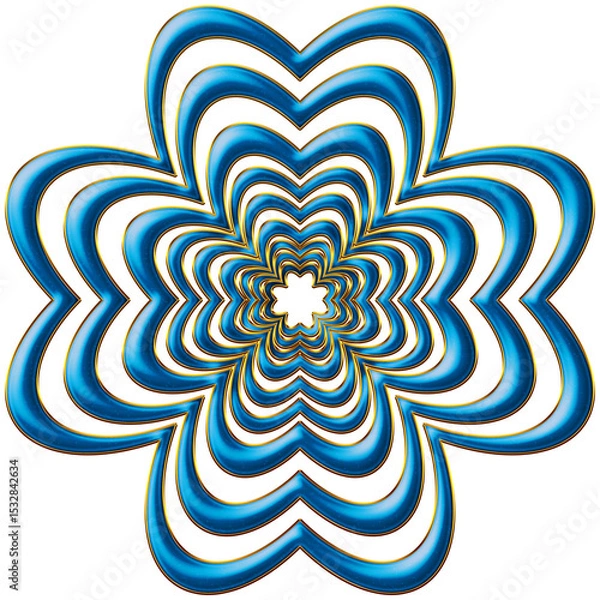 Fototapeta abstract floral pattern