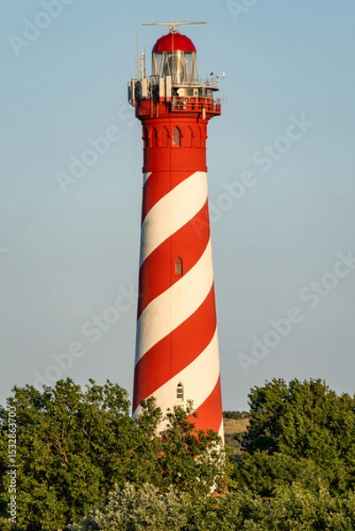 Obraz Westerlichttoren lighthouse in Burgh-Haamstede, Netherlands