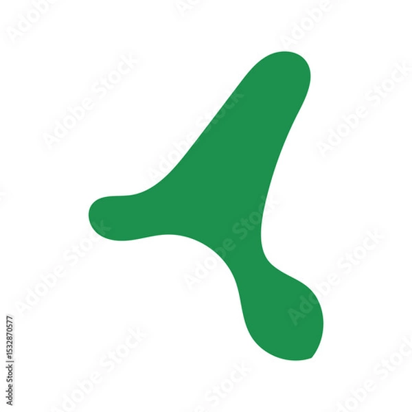 Obraz Abstract Green Blob