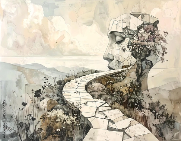 Obraz Mental illness/ depression representation